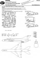 1/48 Mask MiG-21F-13 EXPERT for Eduard