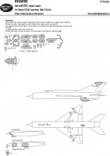 Eduard NW072 Masques MiG-21R Basic 1/72