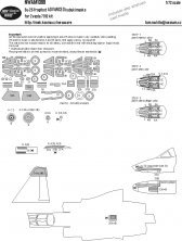 New Ware Mask Su-25 Frogfoot Advanced Zvezda 1/72