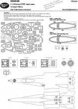 New Ware Masks F/A-18C Hornet EXPERT 1/48 Eduard 11195