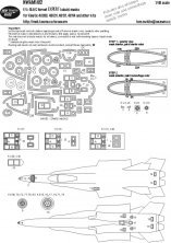 New Ware F/A-18A/C Hornet Expert Masks 1/48 Kinetic