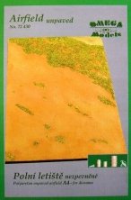 1/72 Airfield for diorama  unpaved, A4