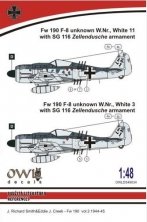 1/48 Focke-Wulf Fw 190F-8 SG 116 armament