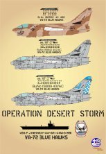 1/48 Vought A-7E Corsair Uss J.F. Kennedy VA-72 Blue Hawks Op.