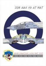 1/72 McDonnell F-4E Aup Phantom 338 sqn Ares that was at Riat