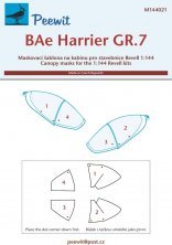 1/144 Canopy mask BAe Harrier GR.7