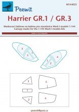 1/144 Canopy mask Harrier GR.1/GR.3