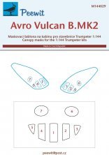 1/144 Canopy mask Avro Vulcan B.Mk2