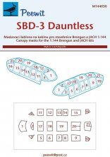1/144 Canopy mask SBD-3 Dauntless