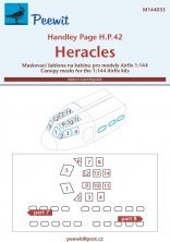 1/144 Canopy mask H.P.42 Heracles
