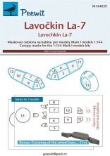 1/144 Canopy mask Lavochkin La-7