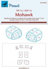 1/144 Canopy mask OV-1a/JOV-1a Mohawk