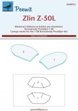1/48 Canopy mask Zlin Z-50L