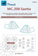 1/48 Canopy mask MC.200 Saeta
