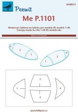 1/48 Canopy mask Me P.1101 for Rs Model