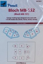 1/72 Bloch MB-152 (for RS Models kit)