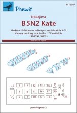 1/72 Canopy mask Nakajima B5N2 Kate