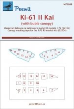 1/72 Kawasaki Ki-61-II Kai  bubble canopy