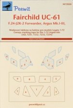 1/72 Canopy mask Fairchild UC-61