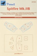 1/72 Canopy mask Spitfire Mk.IIB