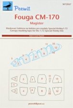 1/72 Canopy mask Fouga CM-170 Magister