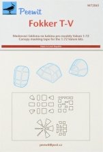 1/72 Canopy mask Fokker T.V