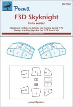 1/72 Douglas F3D-2 Skyknight masks