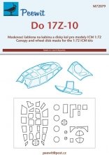 1/72 Canopy mask Dornier Do 17Z-10