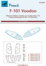 1/72 Canopy mask F-101 Voodoo