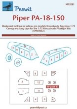 1/72 Canopy mask Piper PA-18-150