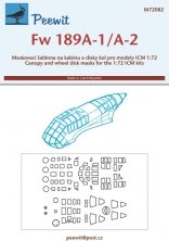 1/72 Canopy mask FW 189A-1/A-2