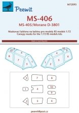 1/72 Morane-Saulnier MS.406C1/MS.405/MS.410/Morane D-3801