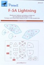 1/72 Canopy mask F-5A Lightning