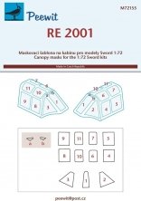 1/72 Canopy mask Regianne RE 2001