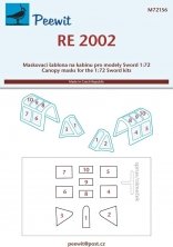 1/72 Canopy mask Regianne RE 2002