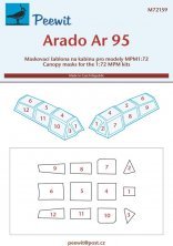 1/72 Canopy mask Arado Ar 95