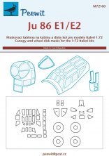 1/72 Canopy & wheel masks Ju 86 E1/E2