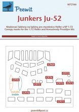 1/72 Canopy mask Junkers Ju-52