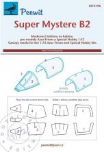 1/72 Canopy mask Super Mystere B2