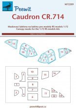 1/72 Canopy mask Caudron CR.714