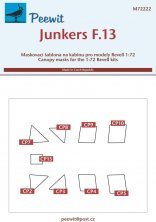 1/72 Canopy mask Junkers F.13