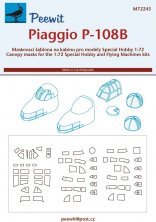 1/72 Canopy mask Piaggio P-108B