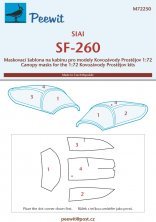 1/72 Canopy mask SF-260