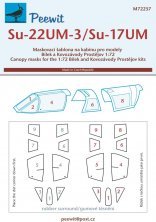 1/72 Canopy mask Su-22UM-3/Su-17UM
