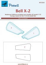 1/72 Canopy mask Bell X-2