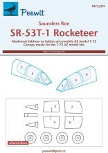 1/72 Canopy mask SR-53T-1 Rocketeer