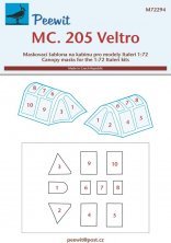 1/72 Canopy mask MC.205 Veltro
