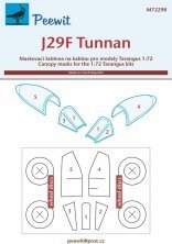 1/72 Canopy mask J29F Tunnan
