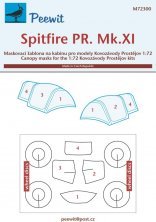 1/72 Canopy mask Spitfire PR.Mk.XI