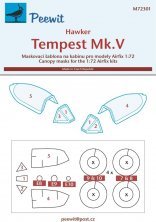 1/72 Canopy mask Tempest